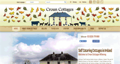 Desktop Screenshot of croancottages.com
